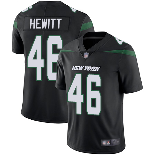New York Jets Limited Black Men Neville Hewitt Alternate Jersey NFL Football #46 Vapor Untouchable->nfl t-shirts->Sports Accessory